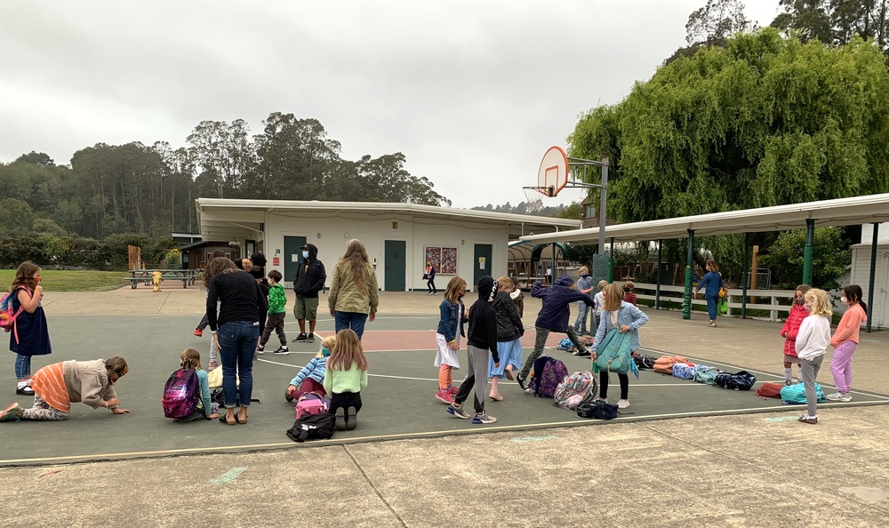 1st Day of School Bolinas Campus